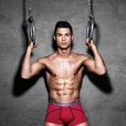 Cristiano, gymnaste en sous-vêtements CR7 Underwear