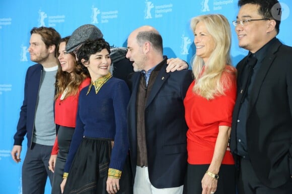 Daniel Brühl, Claudia Llosa, Darren Aronofsky, Audrey Tautou, Matthew Weiner, Martha De Laurentiis et Bong Joon-ho - Photocall du jury lors de la 65e édition du festival international du film de Berlin en Allemagne le 5 février 2015.