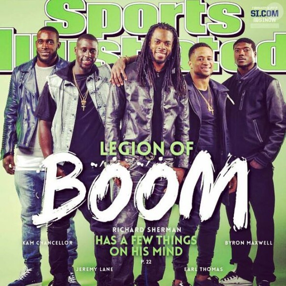 Richard Sherman en couverture de Sports Illustrated.