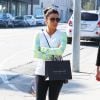 Eva Longoria et Melanie Griffith passent la journée ensemble à Beverly Hills, le 3 février 2015. Elles sont d'abord allées faire du shopping avant d'aller déjeuner au restaurant "Gracias Madre".  - Beverly Hills