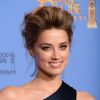 Amber Heard aux Golden Globe Awards 2014.