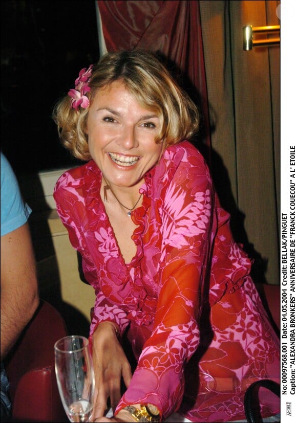 Alexandra Bronkers, en mai 2004 à Paris.