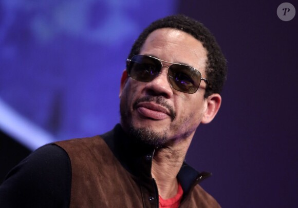 JoeyStarr lors de la cérémonie de clôture du 18ème festival international du film de comédie de l'Alpe d'Huez, le 17 janvier 2015