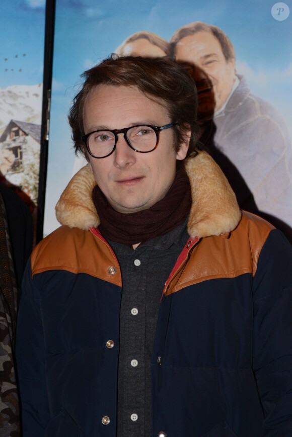 Lorànt Deutsch - Avant-première du film Un village presque parfait, le 8 février 2015 au Gaumont Marignan à Paris