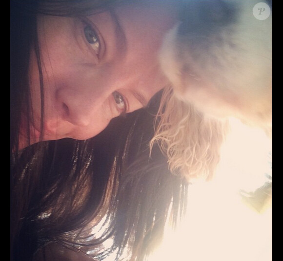 L'actrice américaine Liv Tyler qui a accouché d'un petit garçon le 11 février 2015 a ajouté une photo sur son compte Instagram le 31 janvier 2015.
