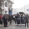 Arrivée du cercueil de Roger Hanin - Obsèques de Roger Hanin au cimetière Saint-Eugène à Alger, le 13 février 2015.