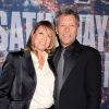 Dorothea Hurley et Jon Bon Jovi - Gala d'anniversaire des 40 ans de Saturday Night Live (SNL) à New York, le 15 février 2015.