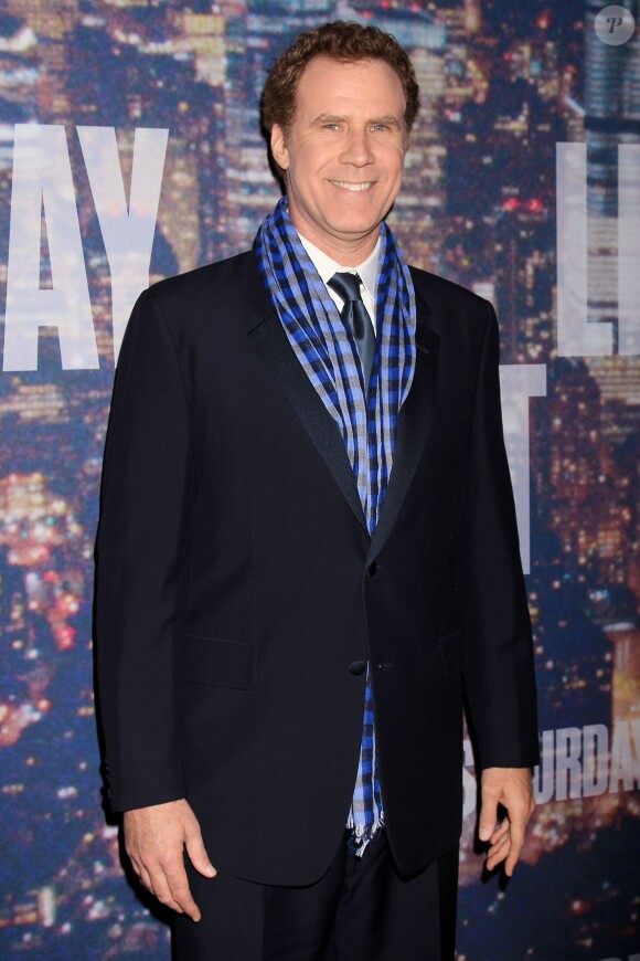 Will Ferrell - Gala d'anniversaire des 40 ans de Saturday Night Live (SNL) à New York, le 15 février 2015.