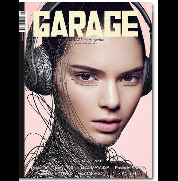 Kendall Jenner en couverture du GARAGE N°8. Photo par Phil Poynter.
