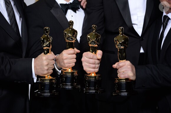 Des gagnants aux Oscars à Hollywood, Los Angeles, le 2 mars 2014.