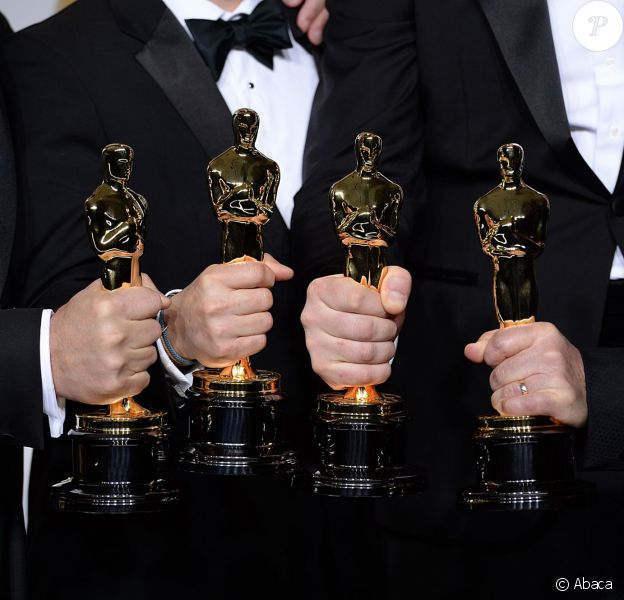 Des gagnants aux Oscars à Hollywood, Los Angeles, le 2 mars 2014.