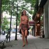 Scout LaRue Willis se balade seins nus dans New York en mai 2014 pour la campagne #FreeTheNipple
