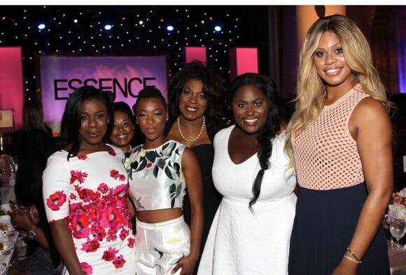 L'équipe de la série Orange is the New Black lors des 8es Essence Black Women organisées à Hollywood à l'hôtel Beverly Wilshire, le 19 février 2015. 