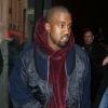 Kanye West - Arrivée des people au défilé de mode Jeremy Scott lors de la fashion week à New York, le 18 février 2015.  