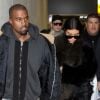 Kim Kardashian et son mari Kanye West arrivent à l'aéroport de Dulles à Washington. Kim Kardashian porte des nu pieds en fourrure! Le 24 janvier 2015 