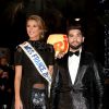 Camille Cerf, Miss France 2015 et Kendji Girac - 16ème édition des NRJ Music Awards à Cannes. Le 13 décembre 2014