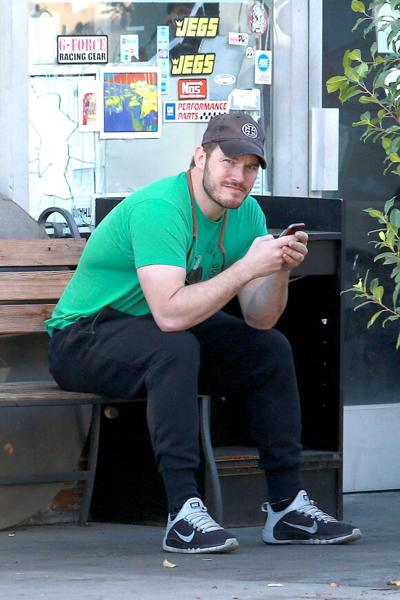 Chris Pratt à Hollywood, le 20 novembre 2014