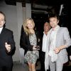 Matthew Bellamy et Kate Hudson ainsi que Sir Philip Green sont allés dîner au 45 park lane hotel, le 22 septembre 2011