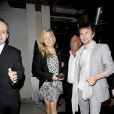  Matthew Bellamy et Kate Hudson ainsi que Sir Philip Green sont all&eacute;s d&icirc;ner au 45 park lane hotel, le 22 septembre 2011 