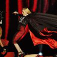 Madonna sur la scène des Brit Awards 2015 à Londres, le 25 février 2015.