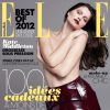 Laetitia Casta topless en couverture du magazine Elle en décembre 2012.