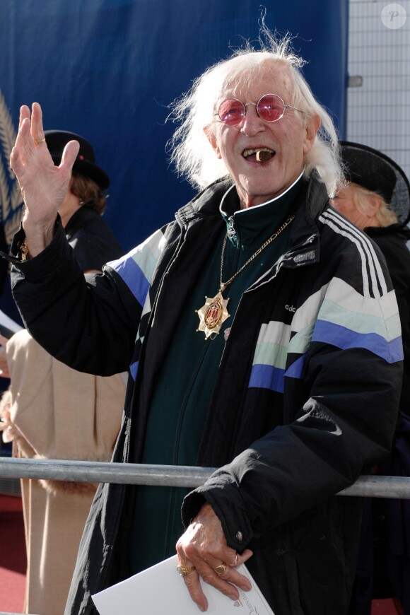 Jimmy Savile à Southampton, le 11 octobre 2010.