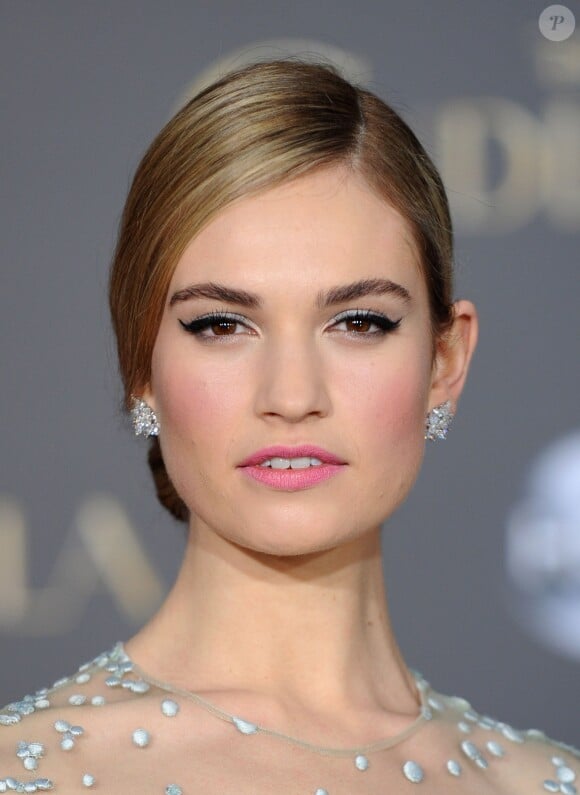 Lily James at Cinderella world premiere held at the El Capitan Theatre in Los Angeles, CA, USA, March 1, 2015. Photo by Vince Flores/Startraks/ABACAPRESS.COM02/03/2015 - Los Angeles