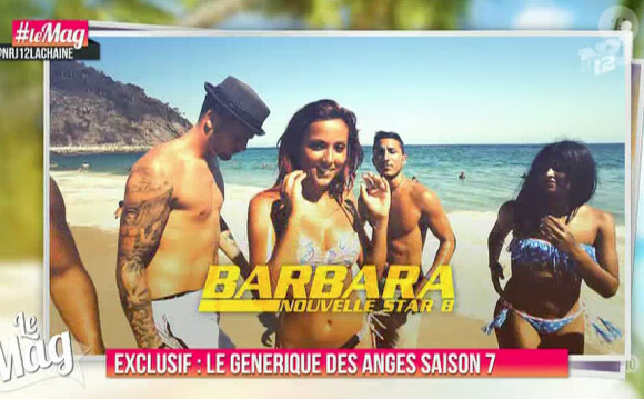 Barbara - Générique des Anges 7 sur NRJ12. Les épisodes seront diffusés à partir du 8 mars 2015.