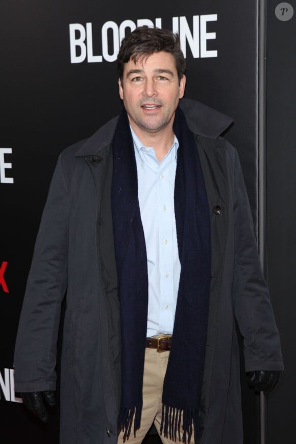 Kyle Chandler sur le tapis rouge de la première diffusion de la série Bloodline (Netflix) au SVA Theater de New York le 3 mars 2015