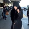 Kim Kardashian à l'aéroport LAX. Los Angeles, le 4 mars 2015.