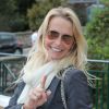 Estelle Lefébure à Monaco, le 20 avril 2014.