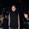 Olivia Palermo - People au défilé de mode "Elie Saab", collection prêt-à-porter automne-hiver 2015/2016, à Paris. Le 7 mars 2015