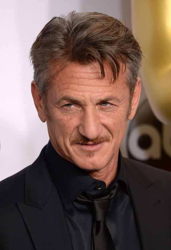 Sean Penn - Press Room lors de la 87ème cérémonie des Oscars à Hollywood, le 22 février 2015.