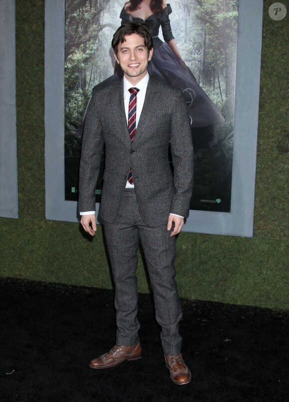 Jackson Rathbone à la Premiere du film "Beautiful Creatures" au Chinese Theatre a Hollywood. Le 6 fevrier 2013 