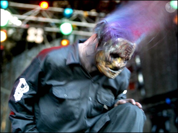 Slipknot en concert en Suède en 2005