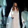 Beyoncé lors des 57e Grammy Awards à Los Angeles. Le 8 février 2015.