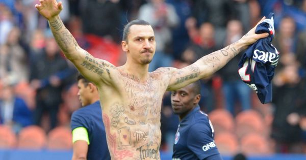 Zlatan rencontre avec sa femme