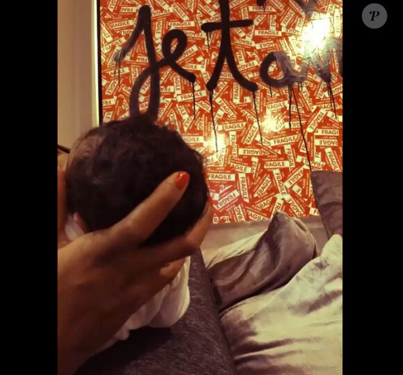 Kelly Rowland a ajouté une photo de son fils Titan sur son compte Instagram, le 10 novembre 2014
