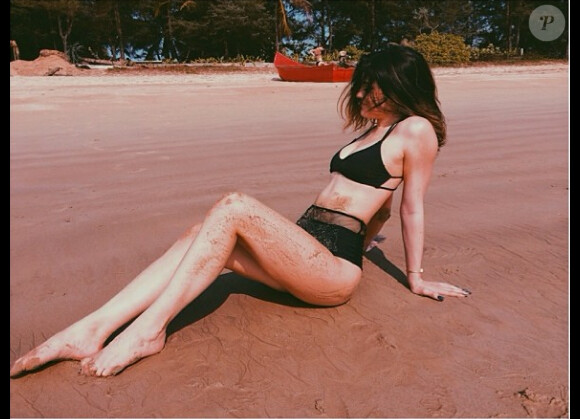 Kylie Jenner en vacances en Thaïlande. Photo publiée le 30 mars 2014.