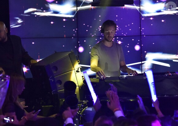 Calvin Harris - Concerts lors du festival Lollapalooza à Chicago, le 2 août 2014. 