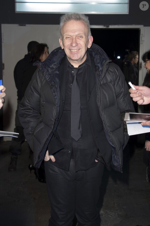 Jean Paul Gaultier - Première au cinéma du documentaire Arte "Jean Paul Gaultier travaille" à Berlin, le 16 mars 2015.
