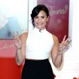  Demi Lovato s'est rendue sur le plateau de l'&eacute;mission TV "Good Morning America" &agrave; New York. Le 12 mars 2015&nbsp; 