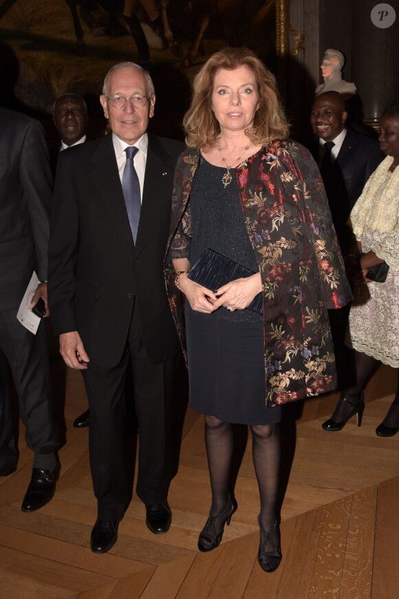 Patrick Le Lay et son épouse - Lancement de "Goût de France / Good France" au château de Versailles. Le 19 mars 2015.