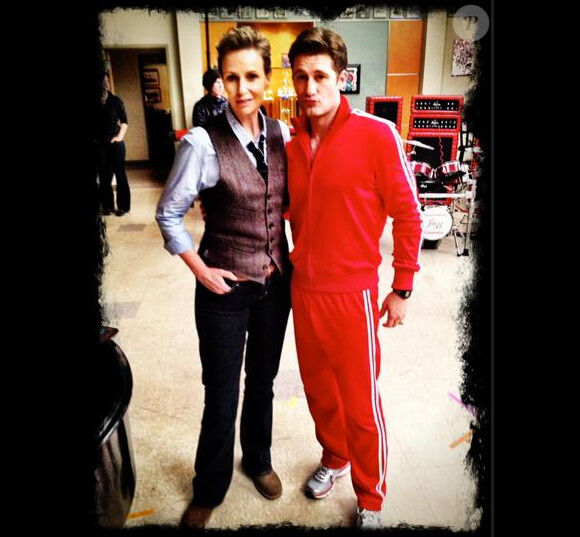 Matthew Morrison a posté sur Twitter cette photo quelques instants après la diffusion du dernier épisode de la série Glee, le vendredi 20 mars 2015.