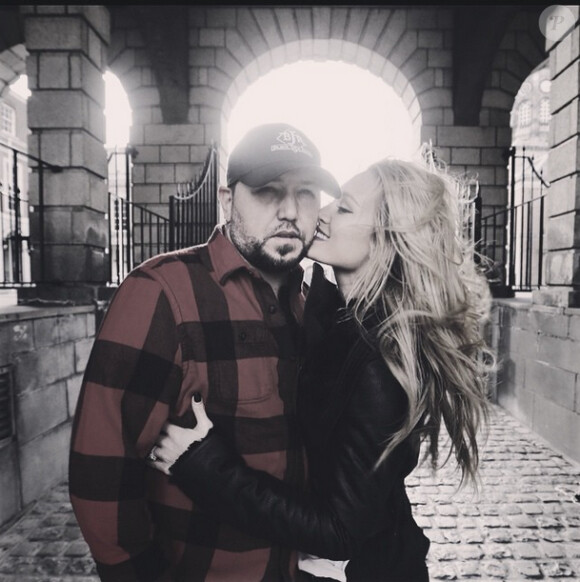 Jason Aldean et sa compagne Brittany Kerr à Dublin en mars 2015