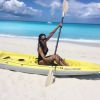 Sarah Jessica Parker a ajouté une photo à son compte Instagram tandis qu'elle passe des vacances dans les îles Turques-et-Caïques avec son mari Matthew Broderick (qui fête ses 53 ans) et leurs enfants, le 20 mars 2015