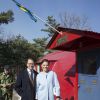 La princesse Victoria de Suède et son mari le prince Daniel effectuaient une visite officielle en Corée du Sud du 23 au 25 mars 2015