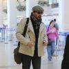 Jon Hamm à l'aéroport de Los Angeles, le 24 mars 2015. L'acteur arrive de New York.
