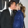 Molly Sims enceinte et son mari Scott Stuber à la soirée "Vanity Fair Oscar Party" à Hollywood, le 23 février 2015.