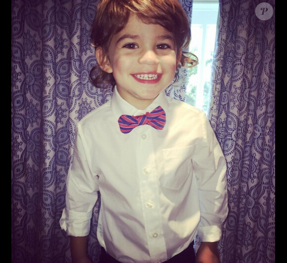 Molly Sims a ajouté une photo de son fils Brooks à son compte Instagram, le 21 mars 2015